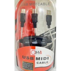 CABLE USB A MIDI