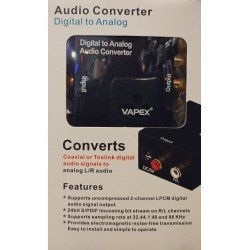 Convertidor de audio óptico...
